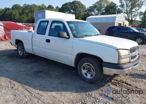2004 Chevrolet Silverado 1500 Work Truck из США, поврежденный, VIN 1GCEC19VX4Z316735
